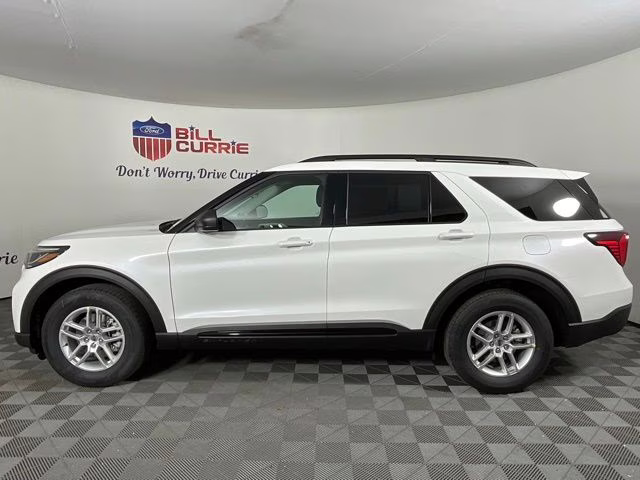 2026 White Metallic Ford Explorer Active RWD SUV