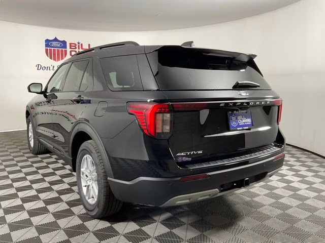 2026 Black Metallic Ford Explorer Active RWD SUV