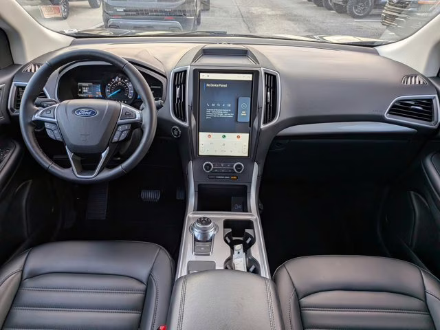 2024 Green Metallic Ford Edge SEL AWD SUV