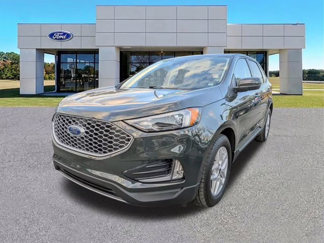 2024 Green Metallic Ford Edge SEL AWD SUV