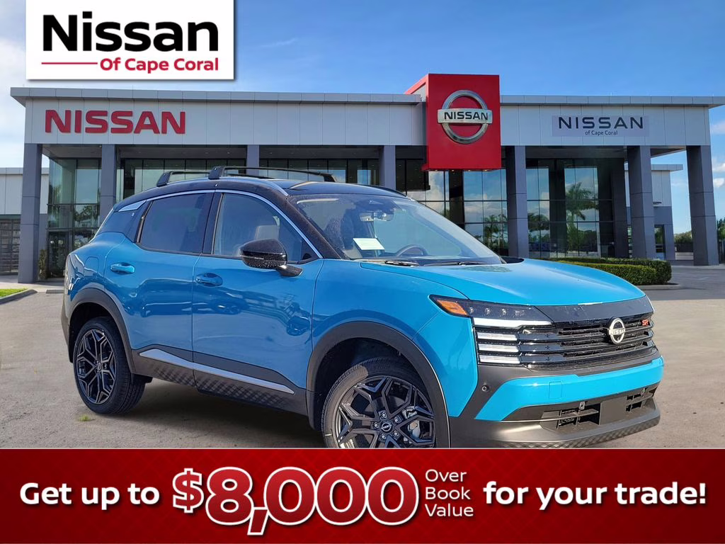 2026 Blue Metallic Nissan Kicks SR FWD SUV