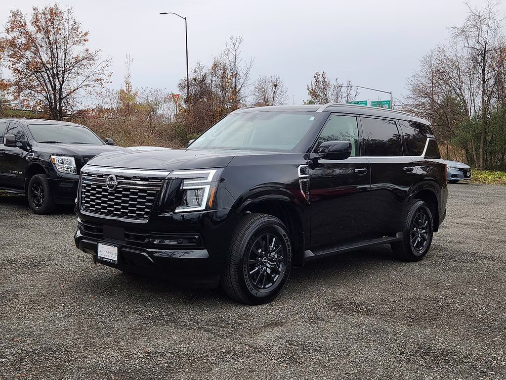 2026 Super Black Nissan Armada SV 4X4 SUV