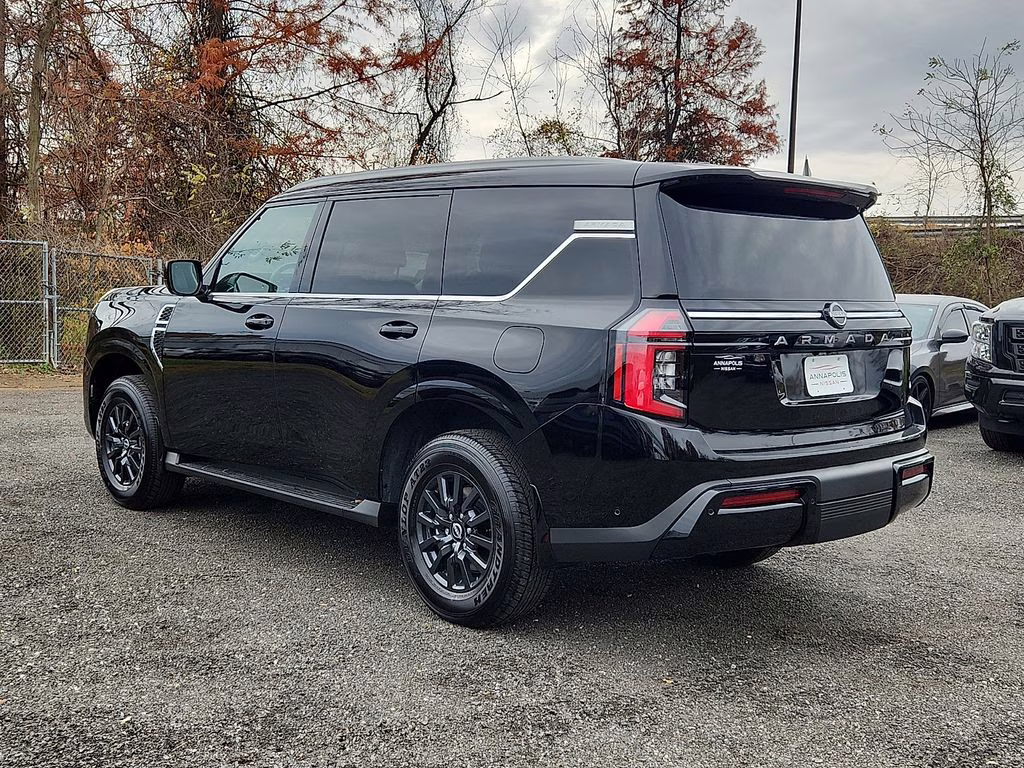2026 Super Black Nissan Armada SV 4X4 SUV