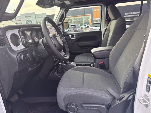2026 Bright White Clearcoat Jeep Wrangler Sport S 4X4 Convertible