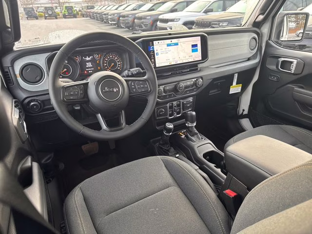 2026 Bright White Clearcoat Jeep Wrangler Sport S 4X4 Convertible