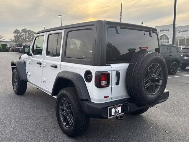 2026 Bright White Clearcoat Jeep Wrangler Sport S 4X4 Convertible