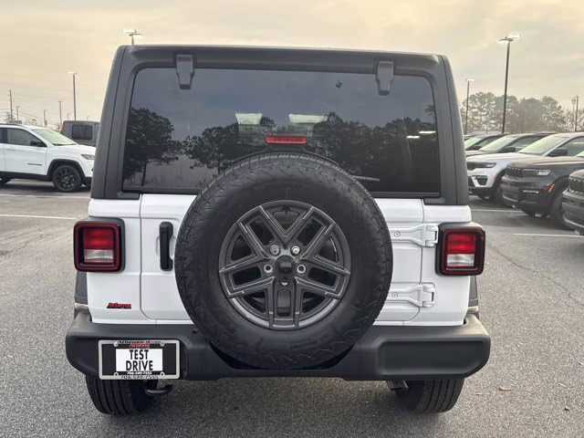 2026 Bright White Clearcoat Jeep Wrangler Sport S 4X4 Convertible