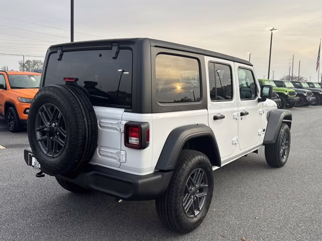 2026 Bright White Clearcoat Jeep Wrangler Sport S 4X4 Convertible