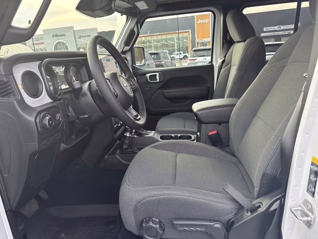 2026 Bright White Clearcoat Jeep Wrangler Sport S 4X4 Convertible