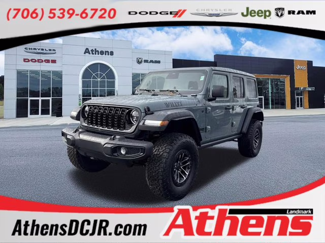 2026 Anvil Clearcoat Jeep Wrangler Willys 4X4 Convertible