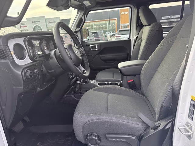 2026 Bright White Clearcoat Jeep Wrangler Sport S 4X4 Convertible