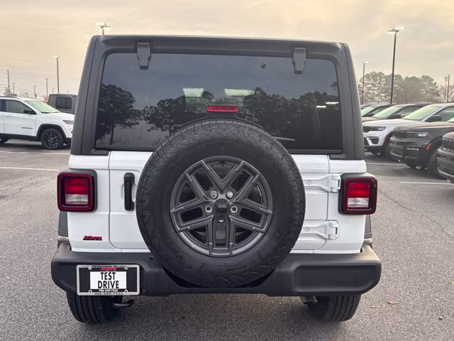 2026 Bright White Clearcoat Jeep Wrangler Sport S 4X4 Convertible
