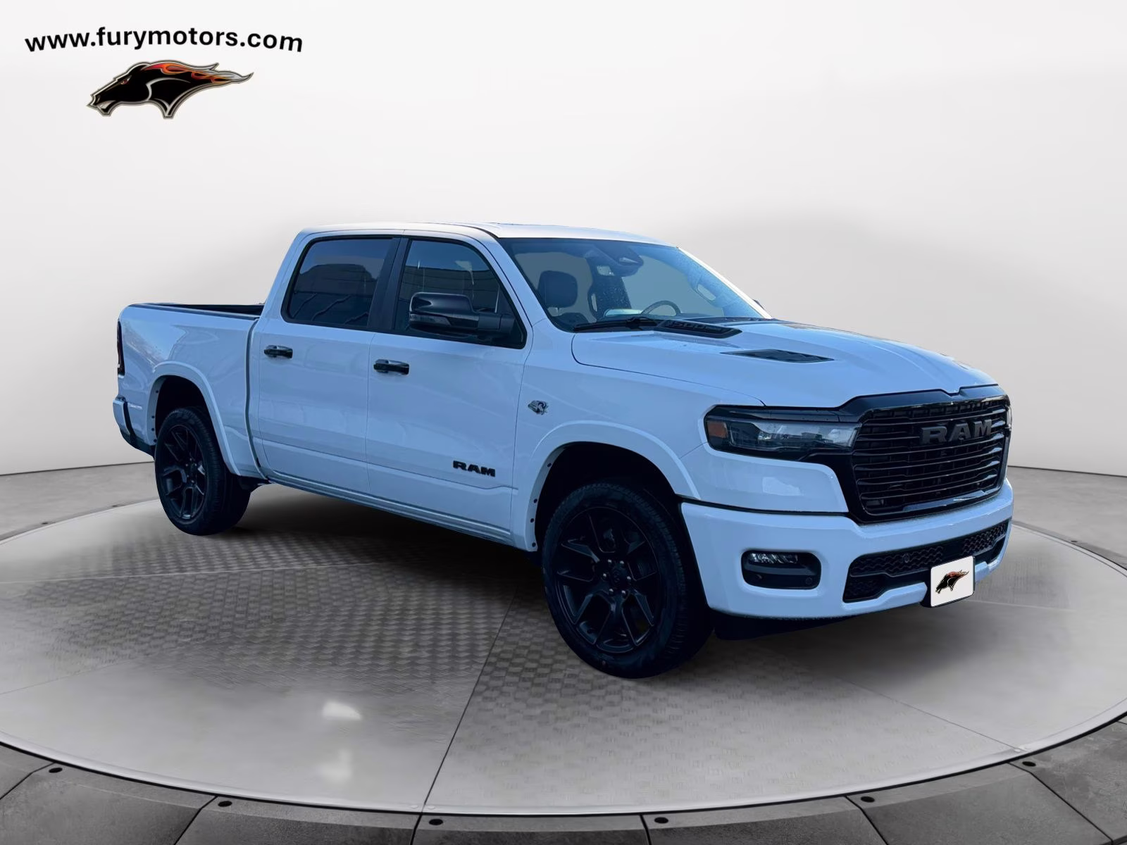 2026 Bright White Clearcoat Ram 1500 Laramie 4X4 Truck