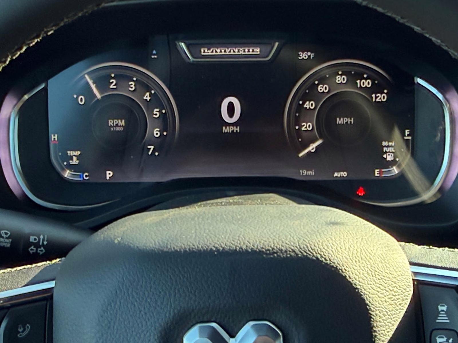 2026 Bright White Clearcoat Ram 1500 Laramie 4X4 Truck