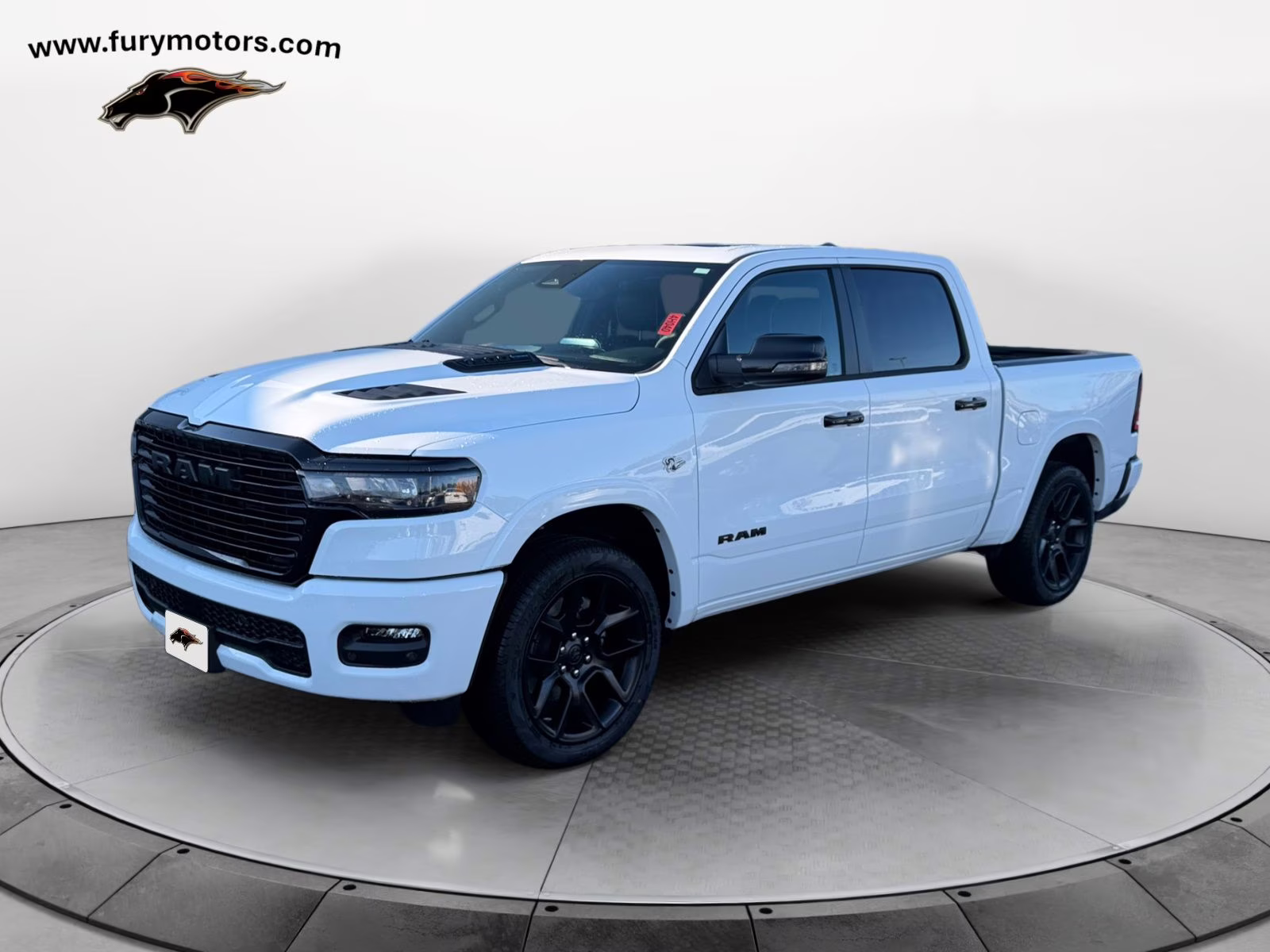 2026 Bright White Clearcoat Ram 1500 Laramie 4X4 Truck