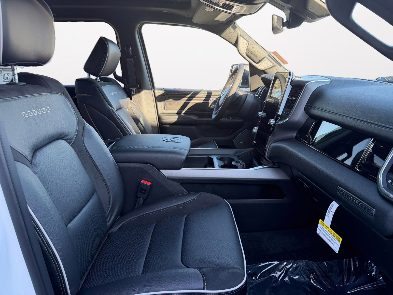 2026 Bright White Clearcoat Ram 1500 Laramie 4X4 Truck