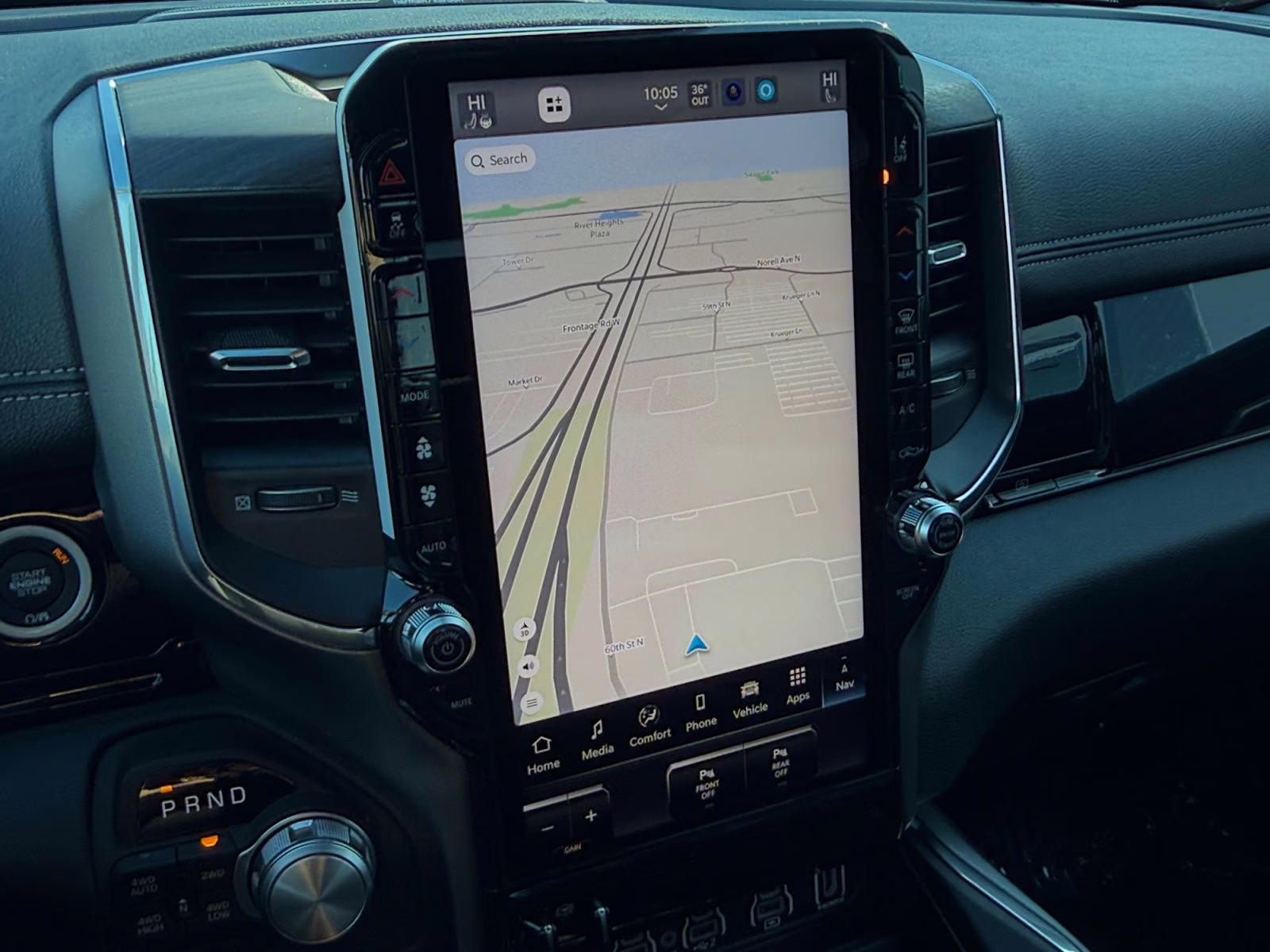 2026 Bright White Clearcoat Ram 1500 Laramie 4X4 Truck