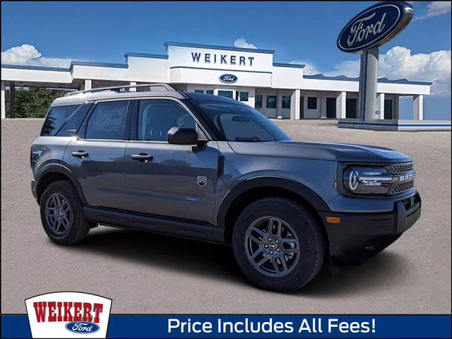 2025 Carbonized Gray Metallic Ford Bronco Sport Big Bend 4X4 SUV