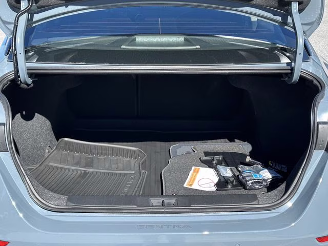 2025 Atlantic Gray Metallic Nissan Sentra SV FWD Sedan