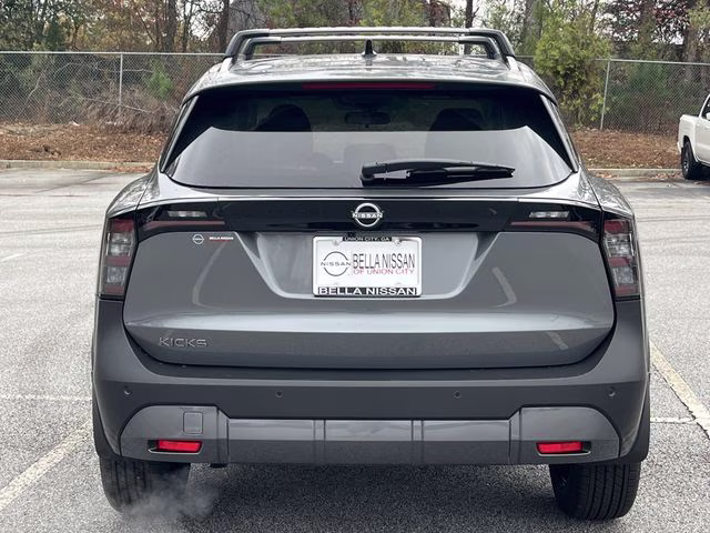 2026 Gun Metallic Nissan Kicks SV FWD SUV