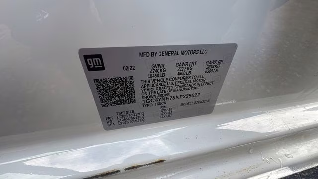 2022 Summit White Chevrolet Silverado 2500HD LT 4X4 Truck