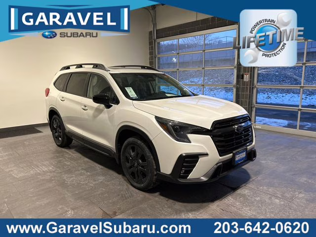 2026 Crystal White Pearl Subaru Ascent Onyx Edition Touring AWD SUV