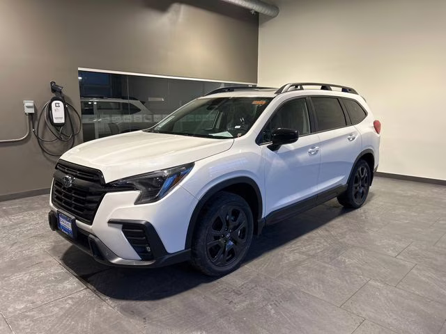 2026 Crystal White Pearl Subaru Ascent Onyx Edition Touring AWD SUV