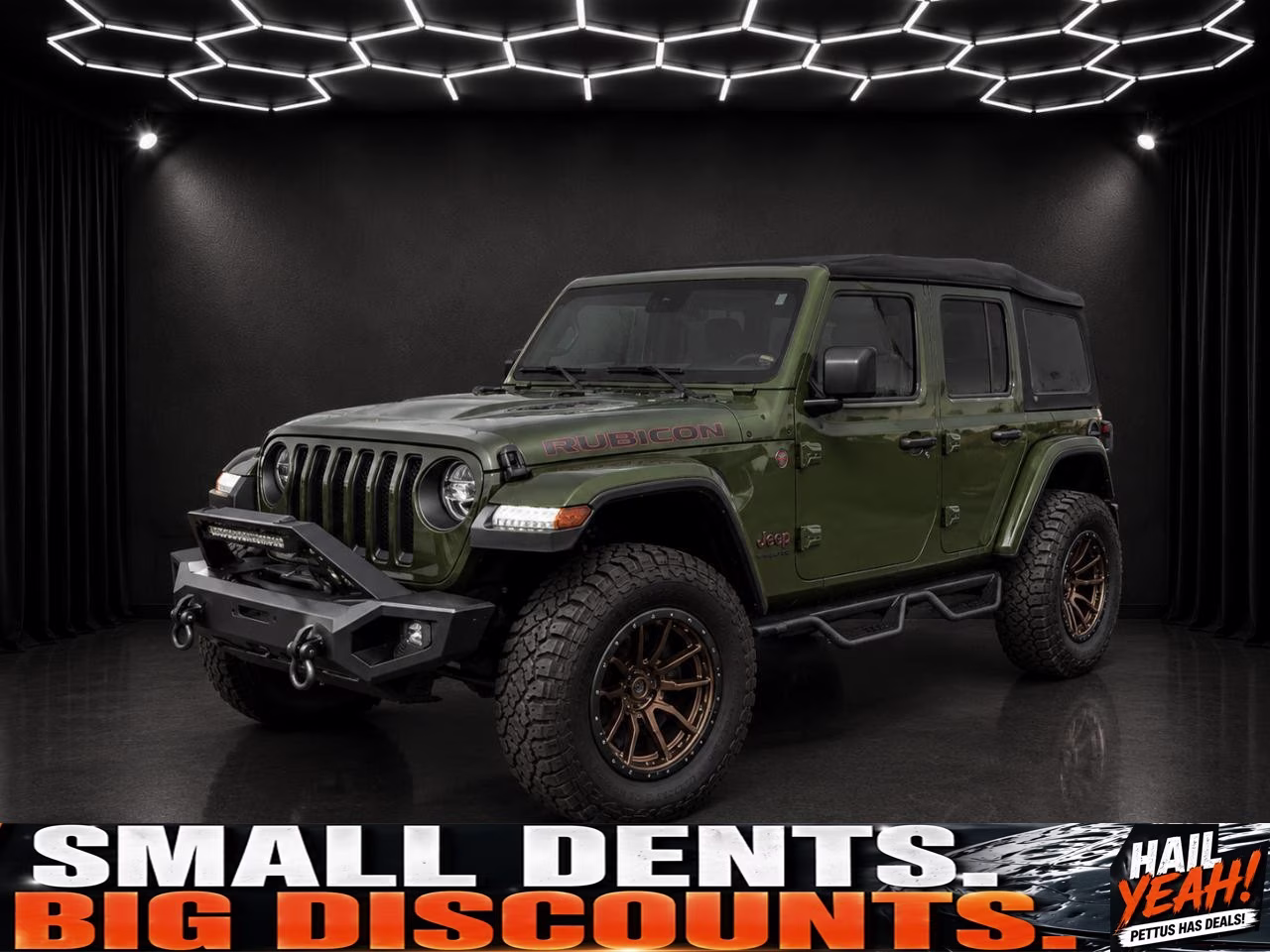 2020 Sarge Green Clearcoat Jeep Wrangler Unlimited Rubicon 4X4 SUV