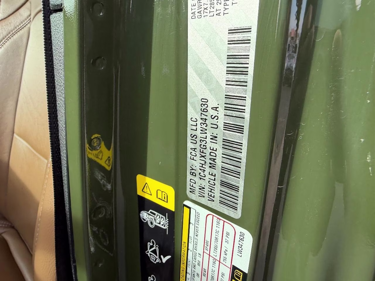 2020 Sarge Green Clearcoat Jeep Wrangler Unlimited Rubicon 4X4 SUV