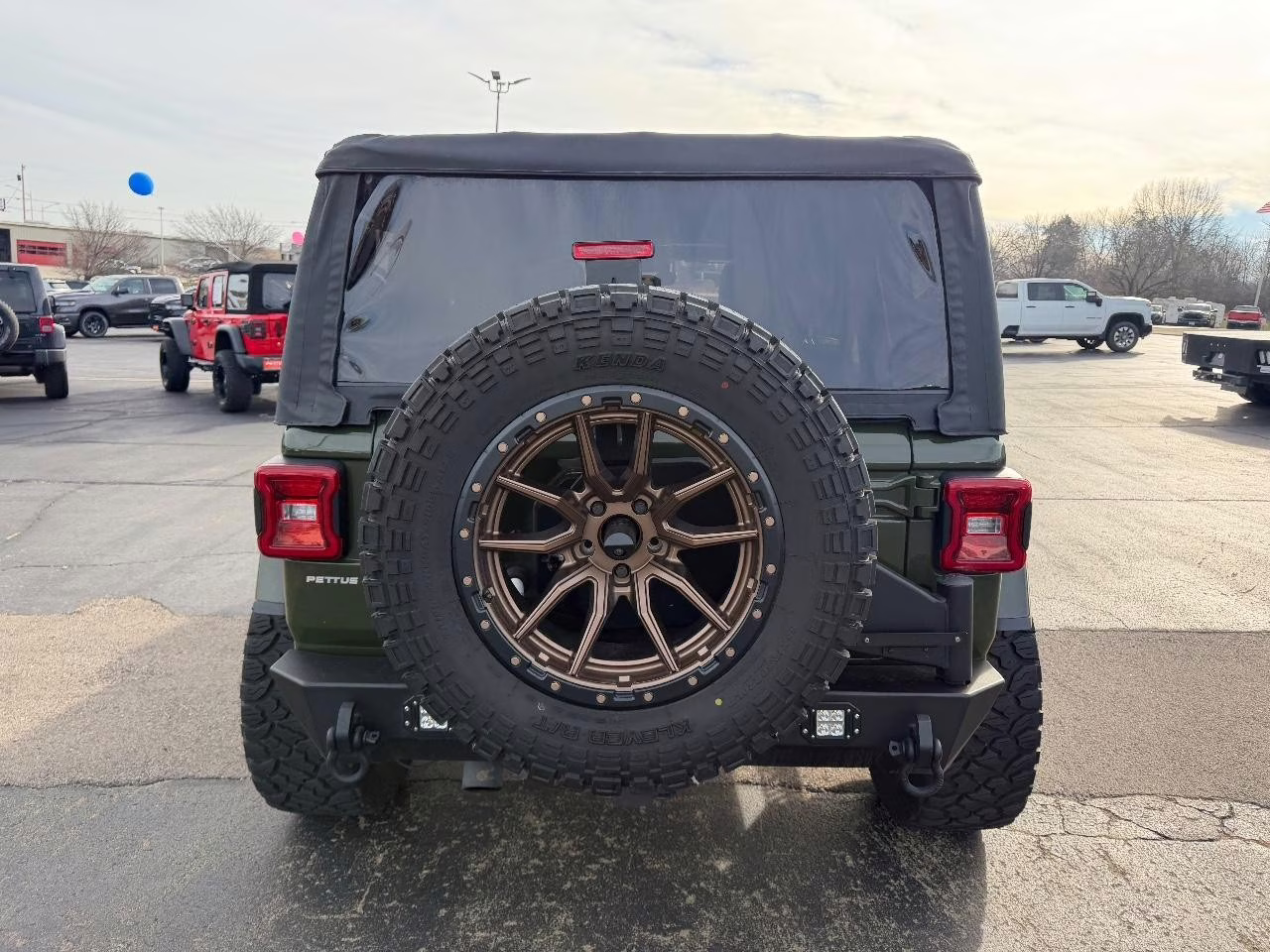 2020 Sarge Green Clearcoat Jeep Wrangler Unlimited Rubicon 4X4 SUV