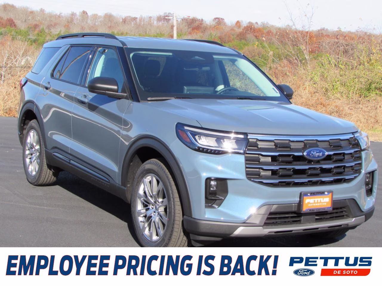 2026 Vapor Blue Metallic Ford Explorer Active 4X4 SUV