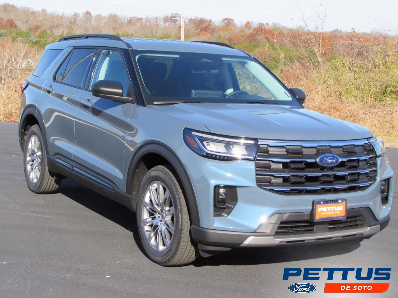 2026 Vapor Blue Metallic Ford Explorer Active 4X4 SUV