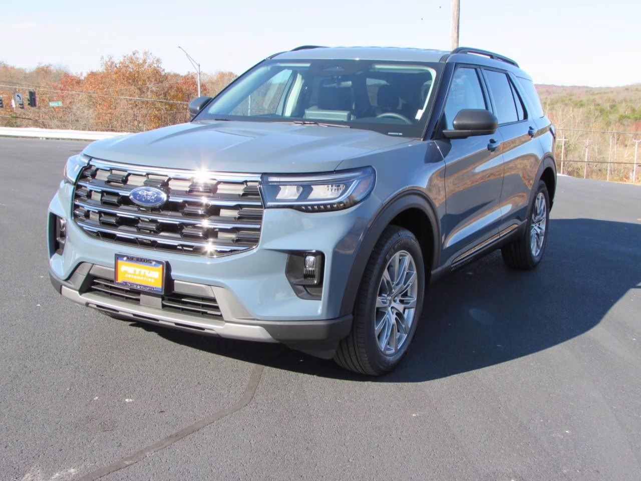 2026 Vapor Blue Metallic Ford Explorer Active 4X4 SUV