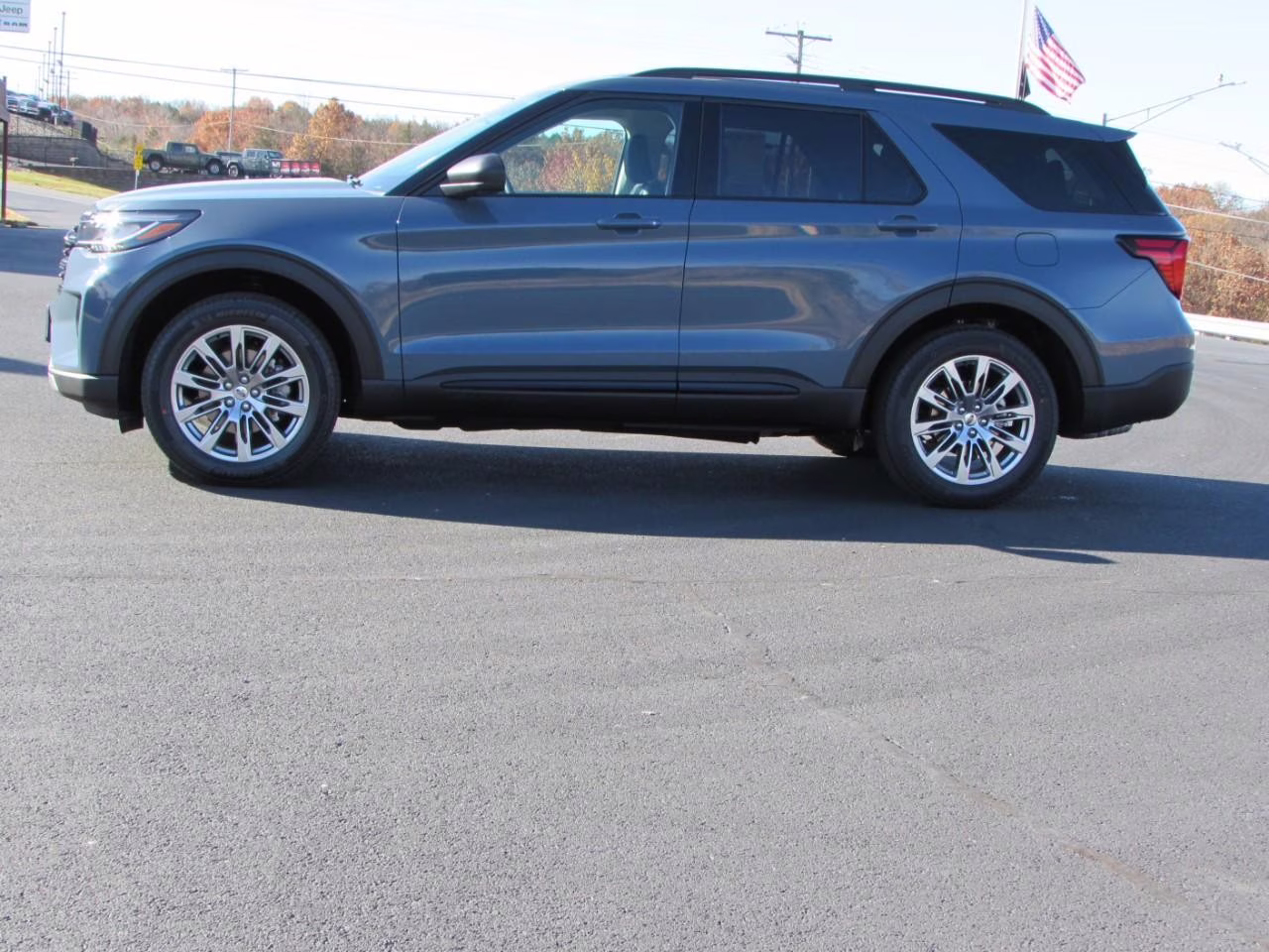 2026 Vapor Blue Metallic Ford Explorer Active 4X4 SUV