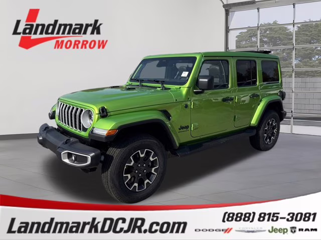 2026 Mojito Clearcoat Jeep Wrangler Sahara 4X4 Convertible