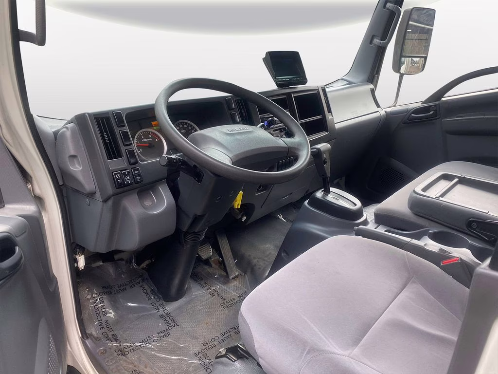 2018 White Isuzu NPR HD Truck