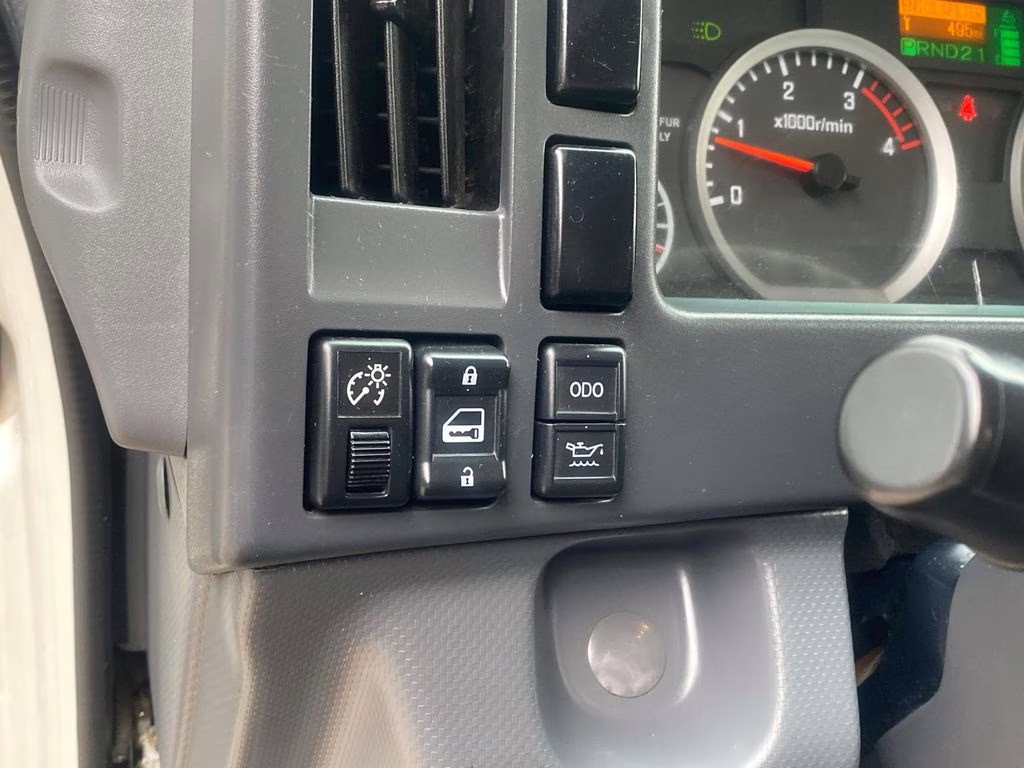 2018 White Isuzu NPR HD Truck