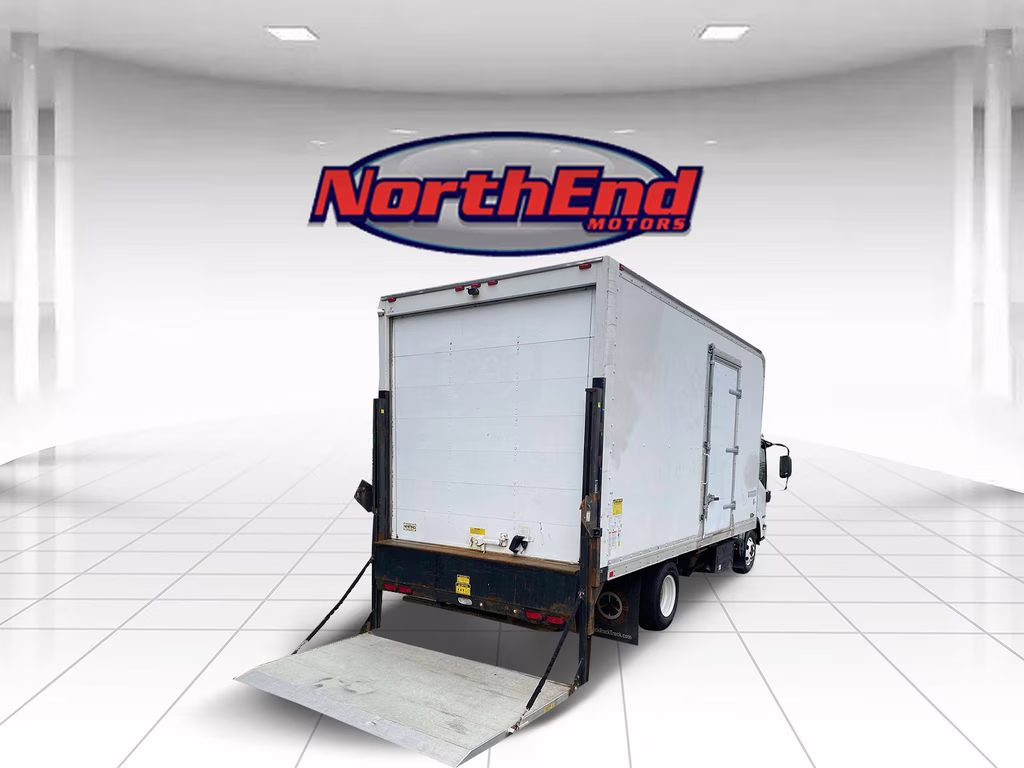 2018 White Isuzu NPR HD Truck