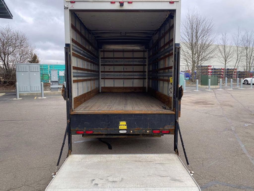 2018 White Isuzu NPR HD Truck