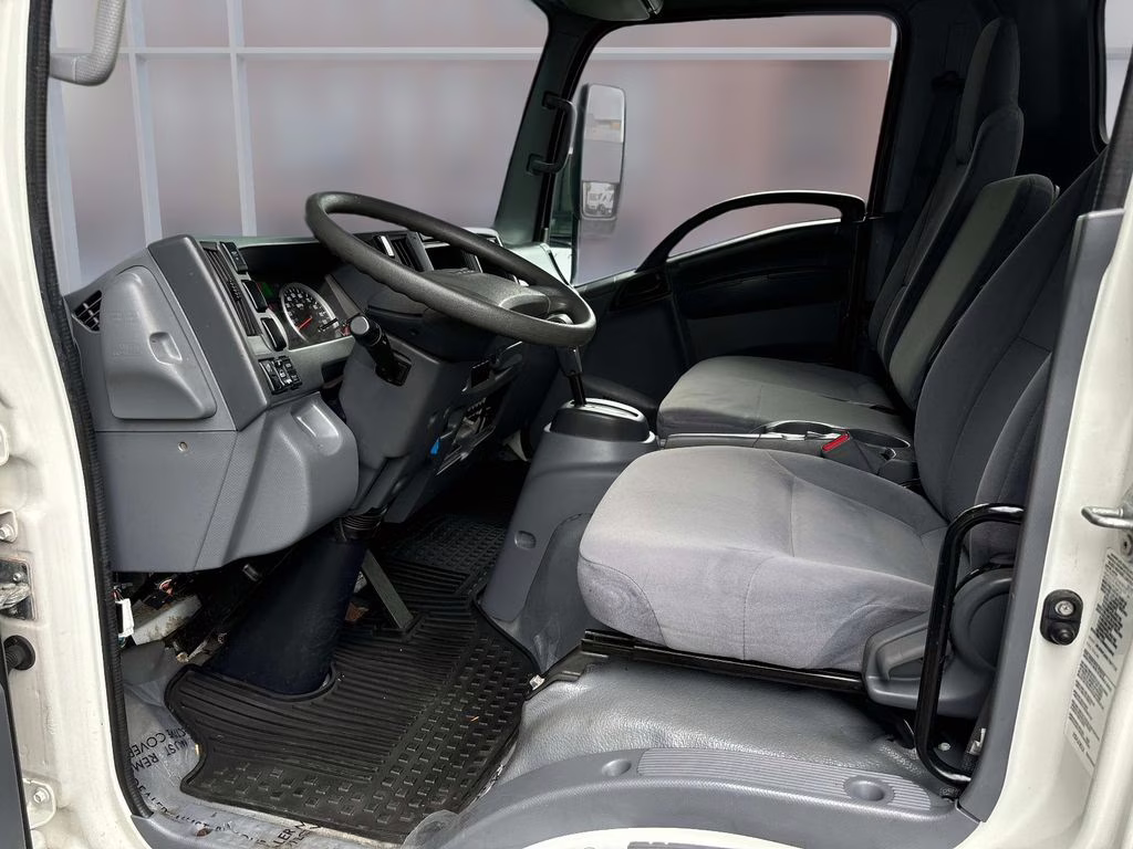 2019 White Isuzu NPR HD Truck