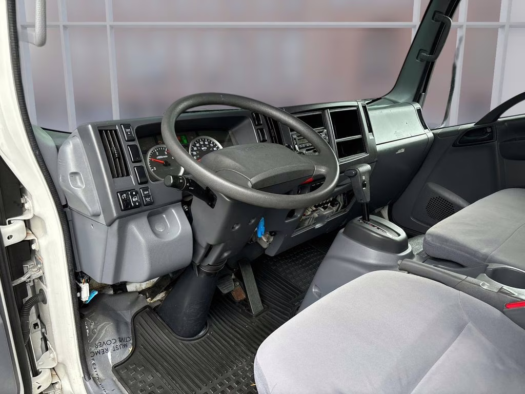 2019 White Isuzu NPR HD Truck