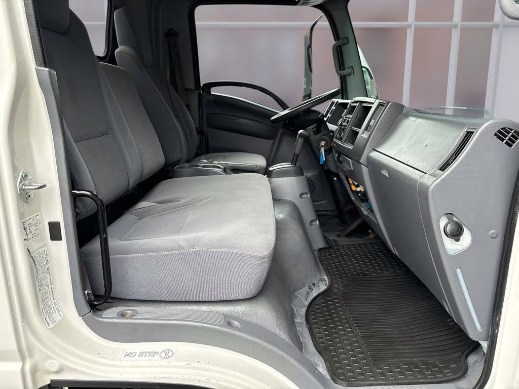 2019 White Isuzu NPR HD Truck