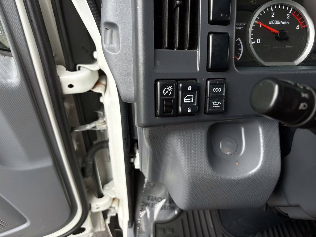 2019 White Isuzu NPR HD Truck