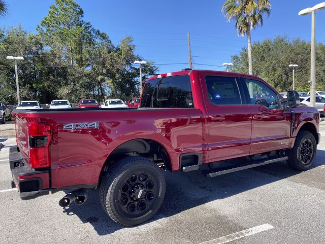 2026 Ruby Red Metallic Tinted Clearcoat Ford Super Duty F-250 SRW LARIAT 4X4 Truck