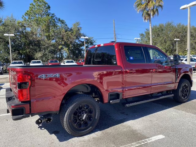 2026 Ruby Red Metallic Tinted Clearcoat Ford Super Duty F-250 SRW LARIAT 4X4 Truck