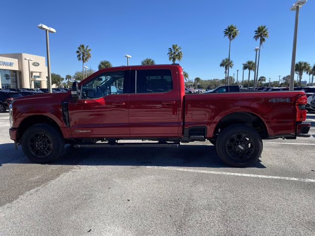2026 Ruby Red Metallic Tinted Clearcoat Ford Super Duty F-250 SRW LARIAT 4X4 Truck