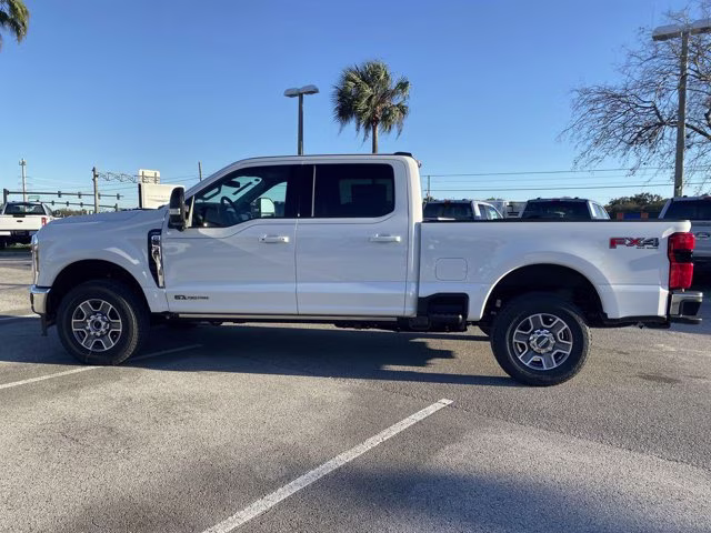 2026 Star White Metallic Tri-Coat Ford Super Duty F-250 SRW LARIAT 4X4 Truck