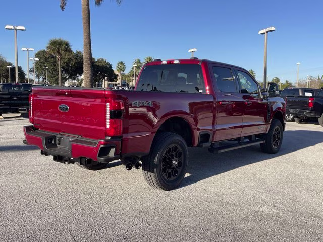 2026 Ruby Red Metallic Tinted Clearcoat Ford Super Duty F-250 SRW LARIAT 4X4 Truck