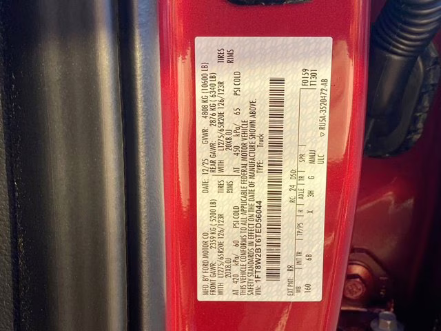 2026 Ruby Red Metallic Tinted Clearcoat Ford Super Duty F-250 SRW LARIAT 4X4 Truck