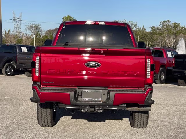 2026 Ruby Red Metallic Tinted Clearcoat Ford Super Duty F-250 SRW LARIAT 4X4 Truck